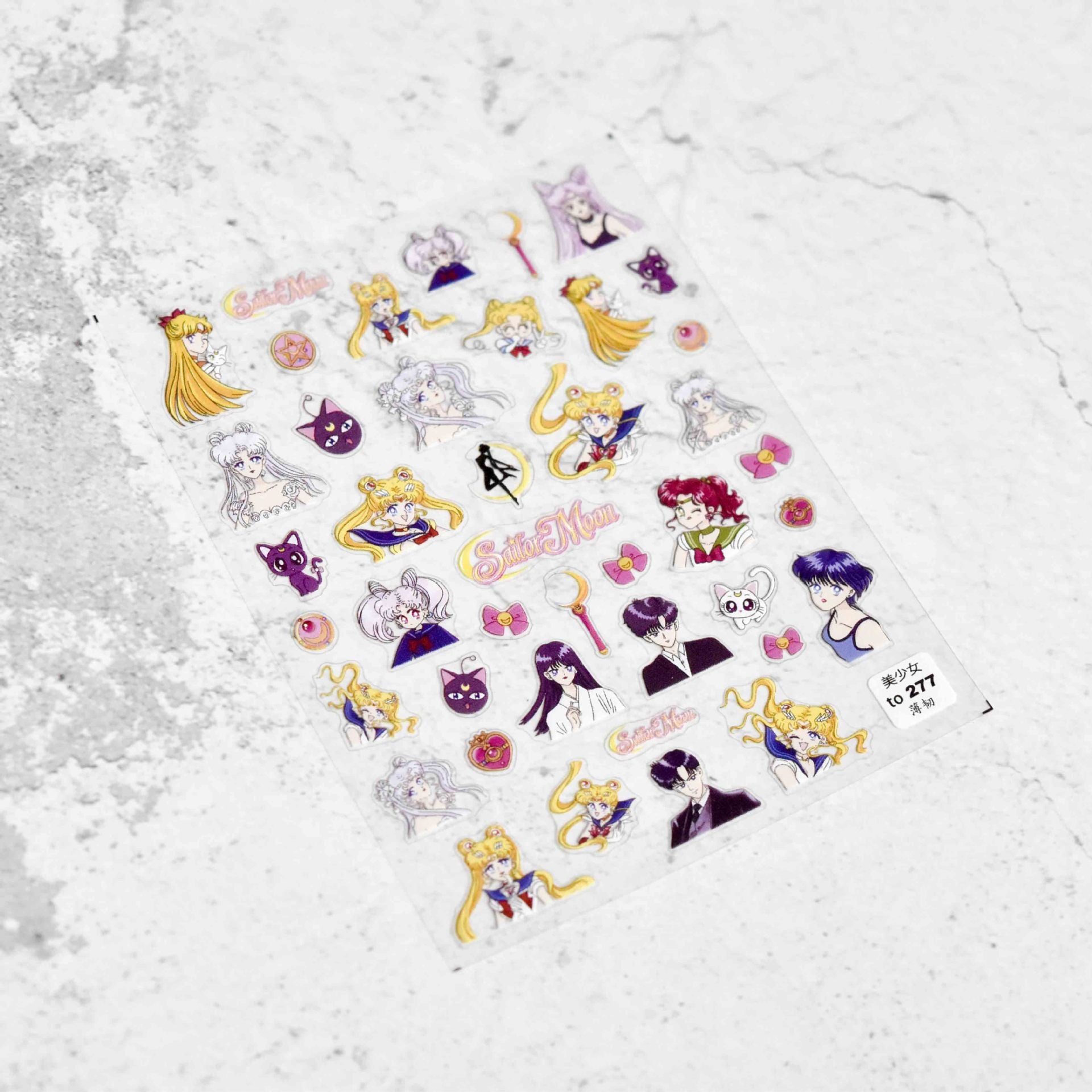 Sailor Moon Classic – Anime Collaboration Nail Art Set