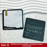 Classic White Display Cards for Press On Nail Sets (MOQ=50)