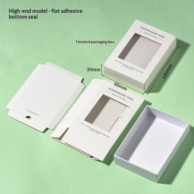 Window Packaging Box for Press On Nails