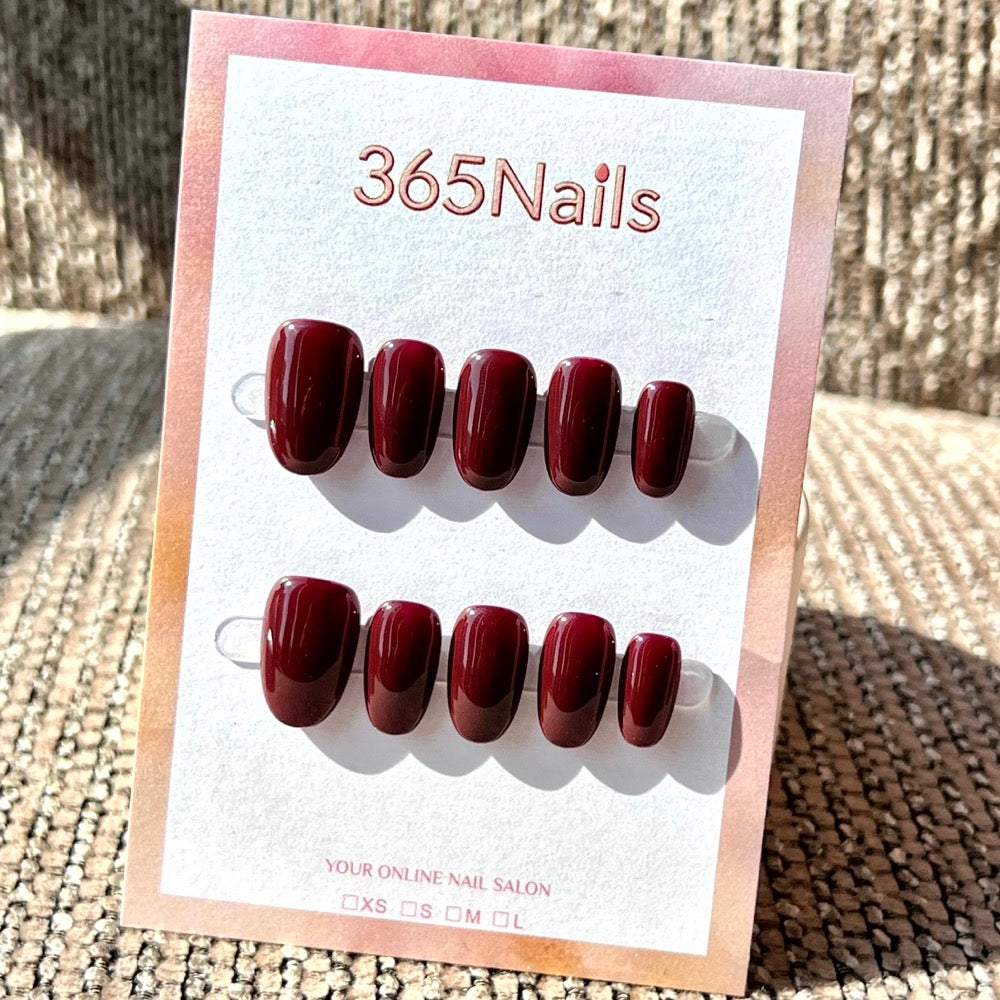 20 Colors Mega Palette - Premium Solid Handmade Nails (8 Shapes Available)