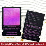 Custom Printed Display Cards for Press On Nail Packaging (MOQ=50)