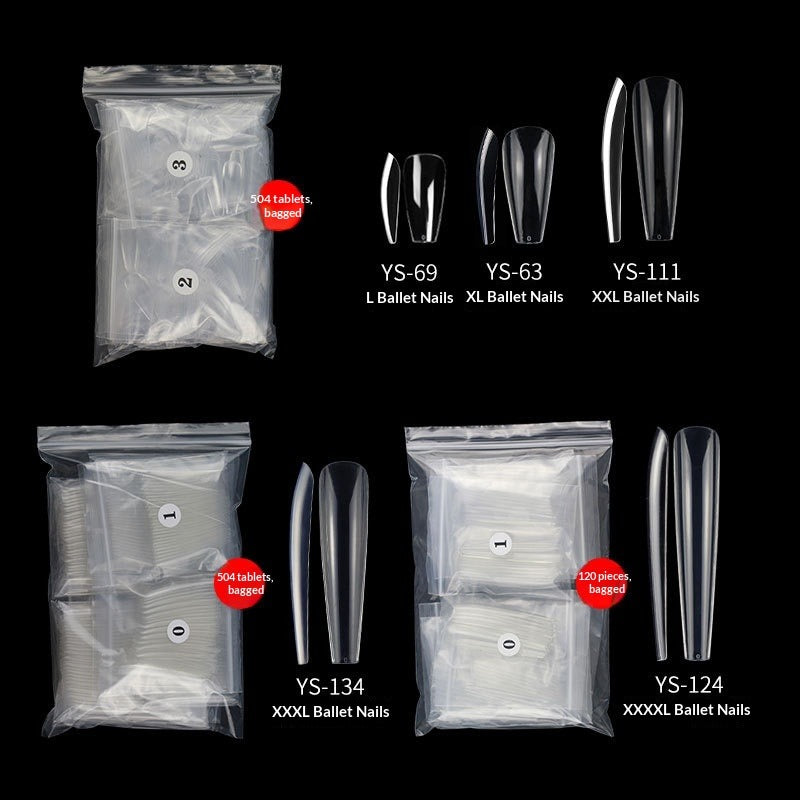 Drama Collection: "Ballet Extensions" – Multi-Length Extended Ballet Nail Tips