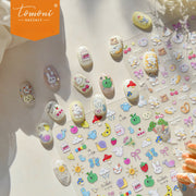Cute Doodle Mix – Nail Art Accent Set