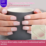 Semi-Cured Gel Nail Strips 3D Foil Heart Glossy Design (MOQ=3)