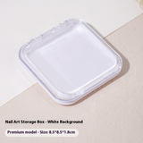 Acrylic s storage box Sold in packs of 3. Minimum order: 1 pack (3 pcs). Quantity = num of packs. Qty1 = 3pcs, Qty2 =6 pcs