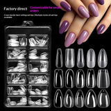 365nails Cross-Border Hot-Selling Clear Nail Tips | Multi-Shape Nail Extension Set