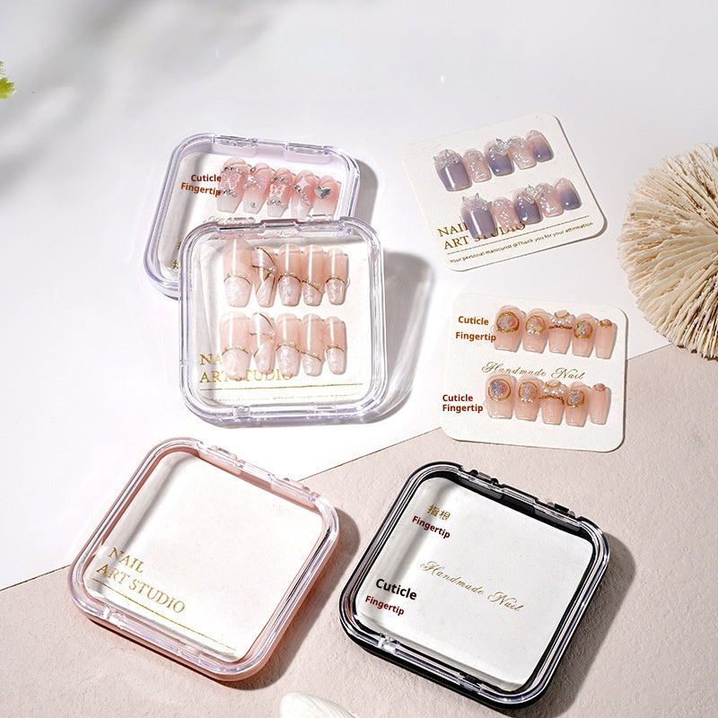 Acrylic s storage box Sold in packs of 3 (MOQ=3)