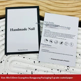 Custom Printed Display Cards for Press On Nail Packaging (MOQ=50)