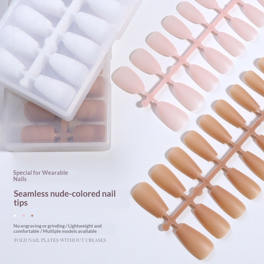 365nails：無縫裸色甲片 — 免銼穿戴延長甲