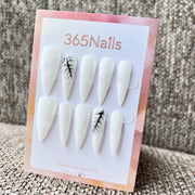365nails：「黑暗骷髏痕跡」— 手工製穿戴甲（哥德暗黑／龐克街頭）
