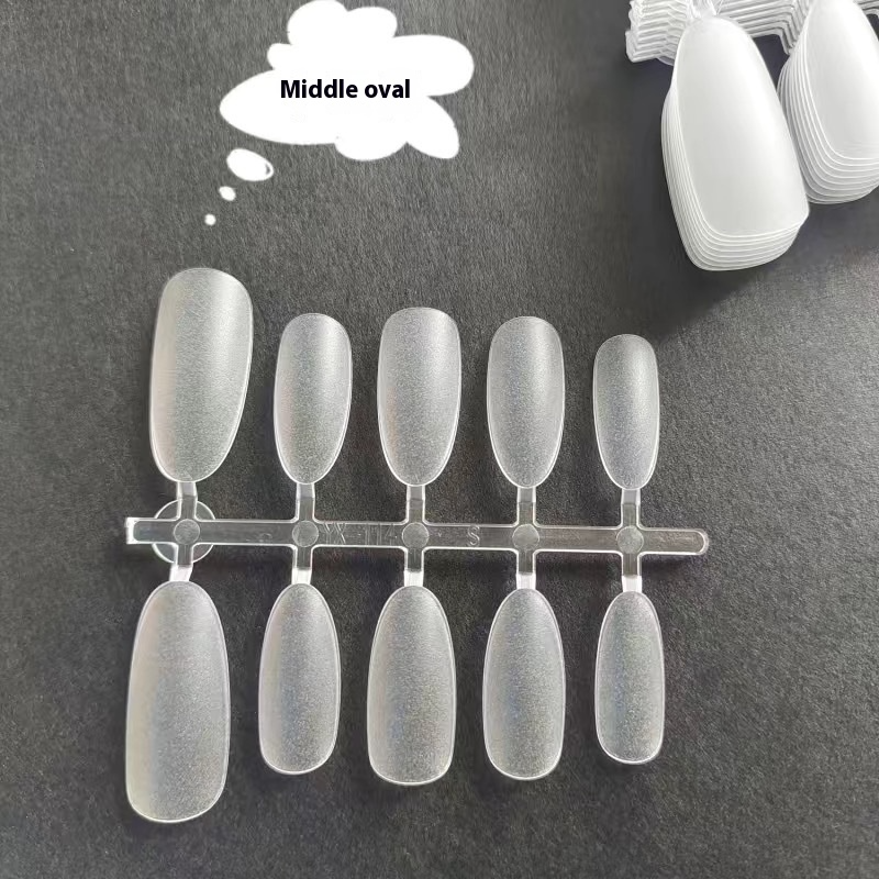 Puntas de uñas que se presionan sobre las almohadillas para uñas, sin tallado ni pulido, parches de uñas postizas ultrafinos y sin costuras, bolsas al por mayor de 300 piezas ｜ 365nails