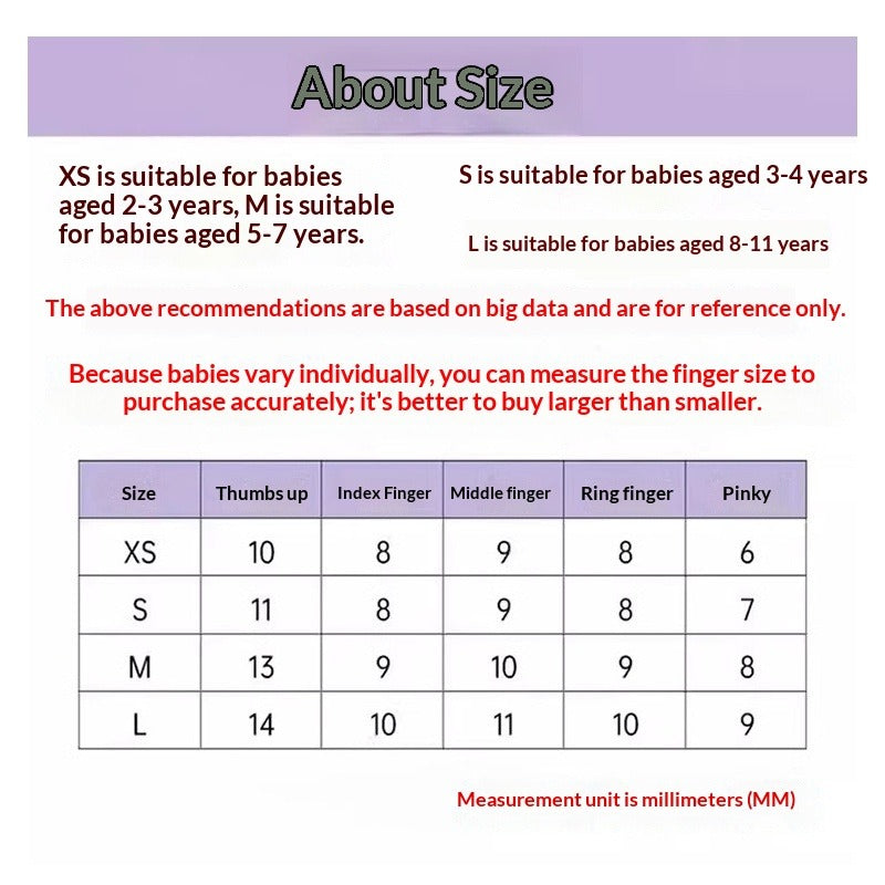 365nails: "aurora lavender starheart" – short squoval handmade kids press-on nails