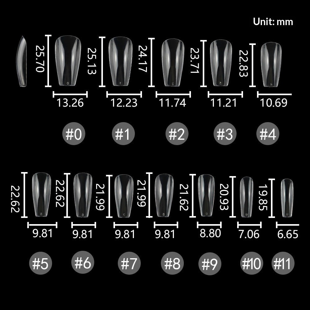 Pro Multi-Style Collection: "Nail Tip Assortment" – Multi-Style Nail Tips (Boxed)