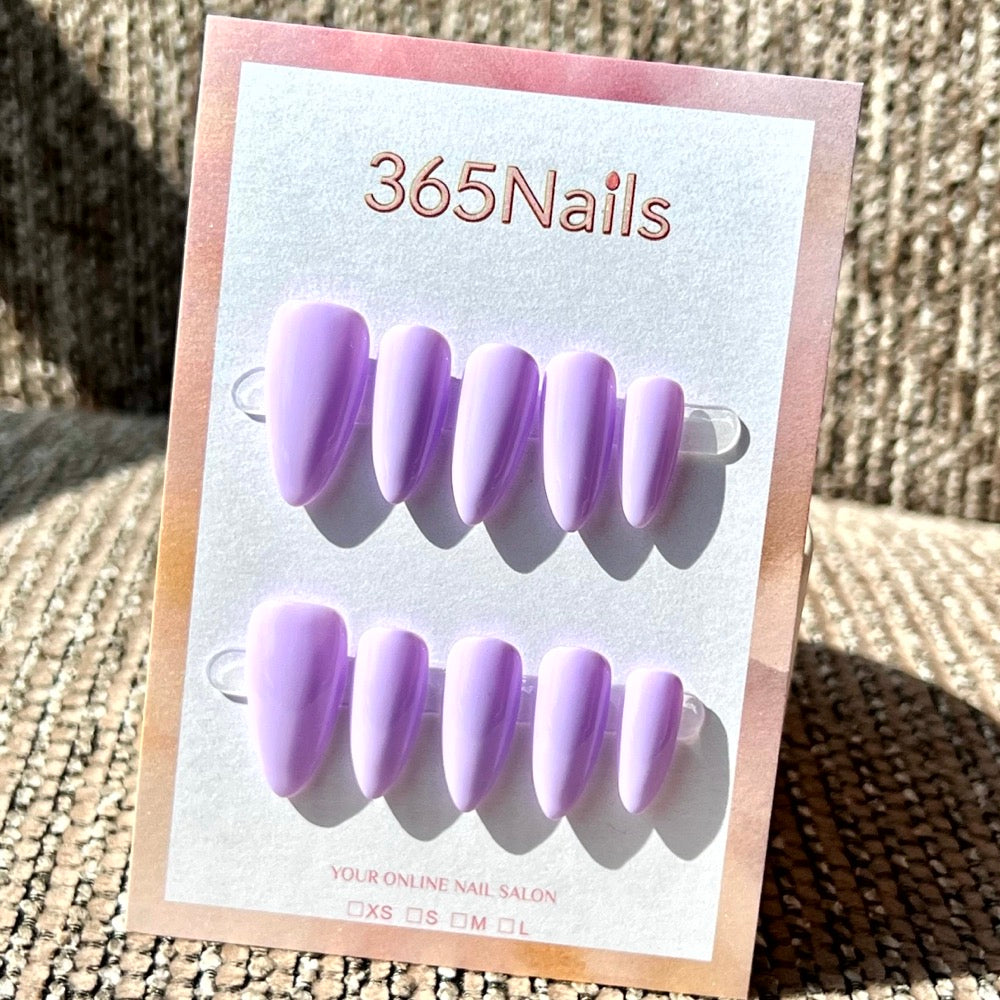 "20 Colors Mega Palette" - Premium Solid Handmade Nails (8 Shapes Available)