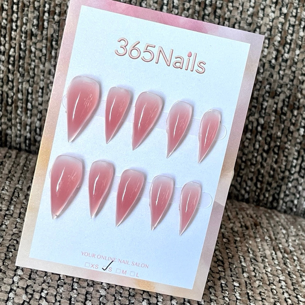 Rosewater Jelly - Sheer Blush Press-On Nails