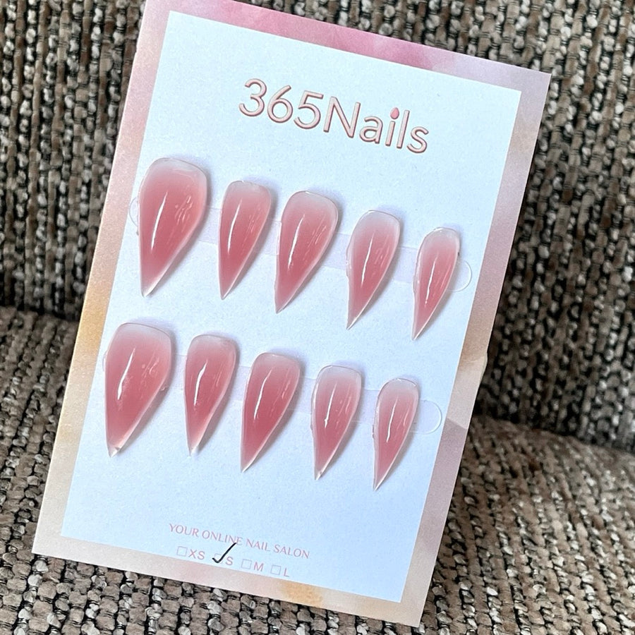 Rosewater Jelly - Sheer Blush Press-On Nails