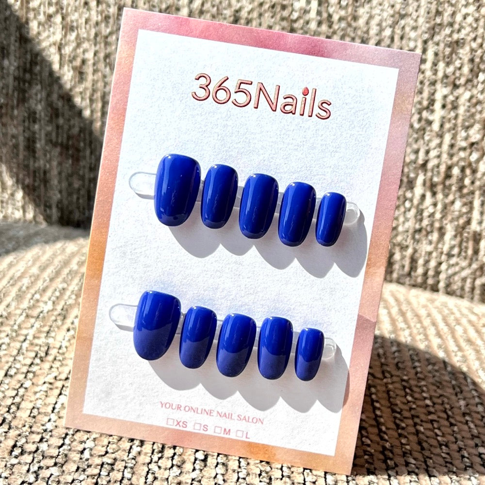 20 Colors Mega Palette - Premium Solid Handmade Nails (8 Shapes Available)