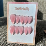 Peach Jelly Dragon Claw Stiletto Nude Pink Premium Handmade Dragon Nails