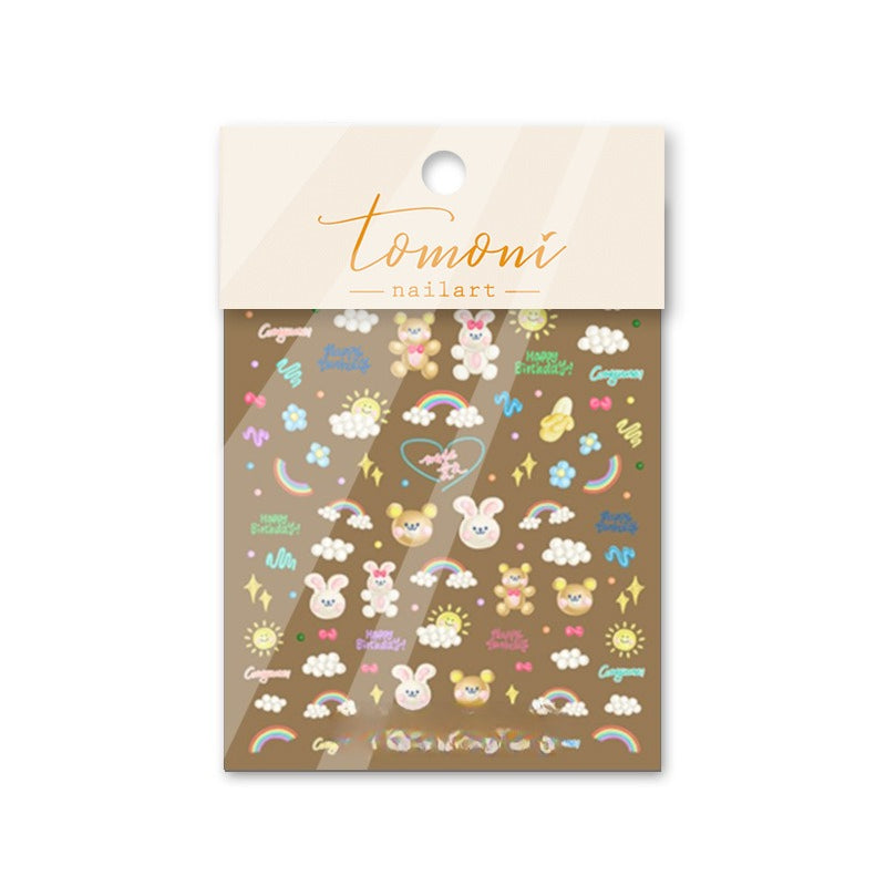 Birthday Party – 3D Embossed Nail Art Set
