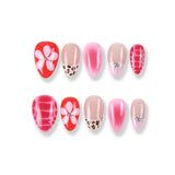 365Nails Rose Pop Daisy & Leopard Mix Press-On Nails