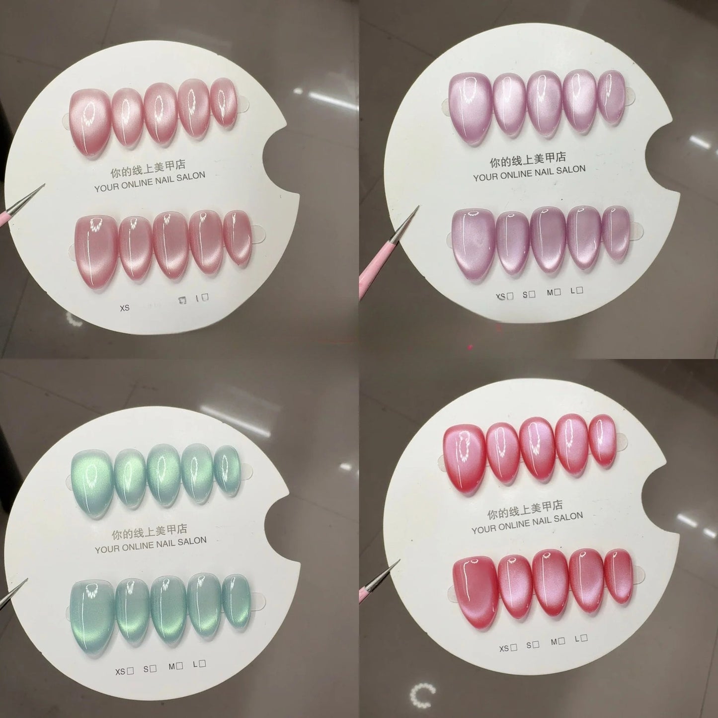 Aurora Shimmer: Handmade Cat Eye Series