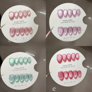 Aurora Shimmer : série effet œil-de-chat, faite main