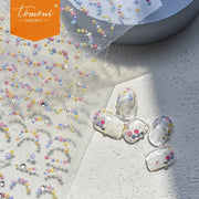 Colorful Crystal Bead – Fresh Spring Nail Art Stickers