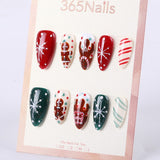 365Nails Gingerbread Christmas Stiletto Mix Set