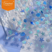 Ocean Mermaid Starfish – Summer Beach Nail Art Set