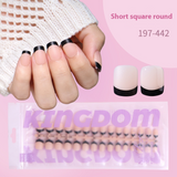 Nail Tips French prefabricated nail pads, whole bags, new non-marking removable fake nail patches, French press on nails
