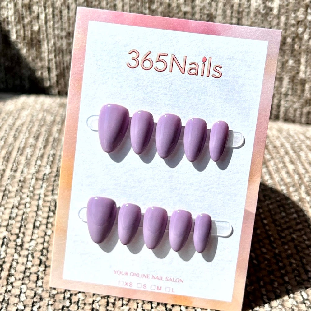 "20 Colors Mega Palette" - Premium Solid Handmade Nails (8 Shapes Available)