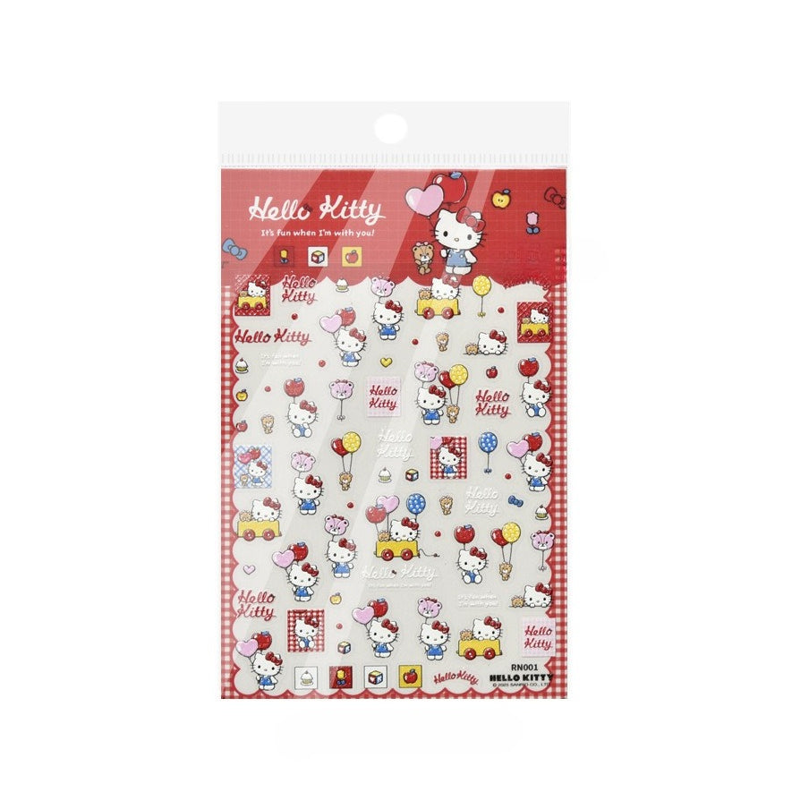 Hello Kitty Nail Stickers – Official Licensed Kawaii Collection
