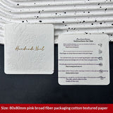 Classic White Display Cards for Press On Nail Sets (MOQ=50)