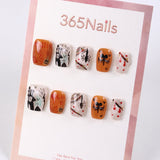 365Nails Spooky Graffiti Square Press-On Nails