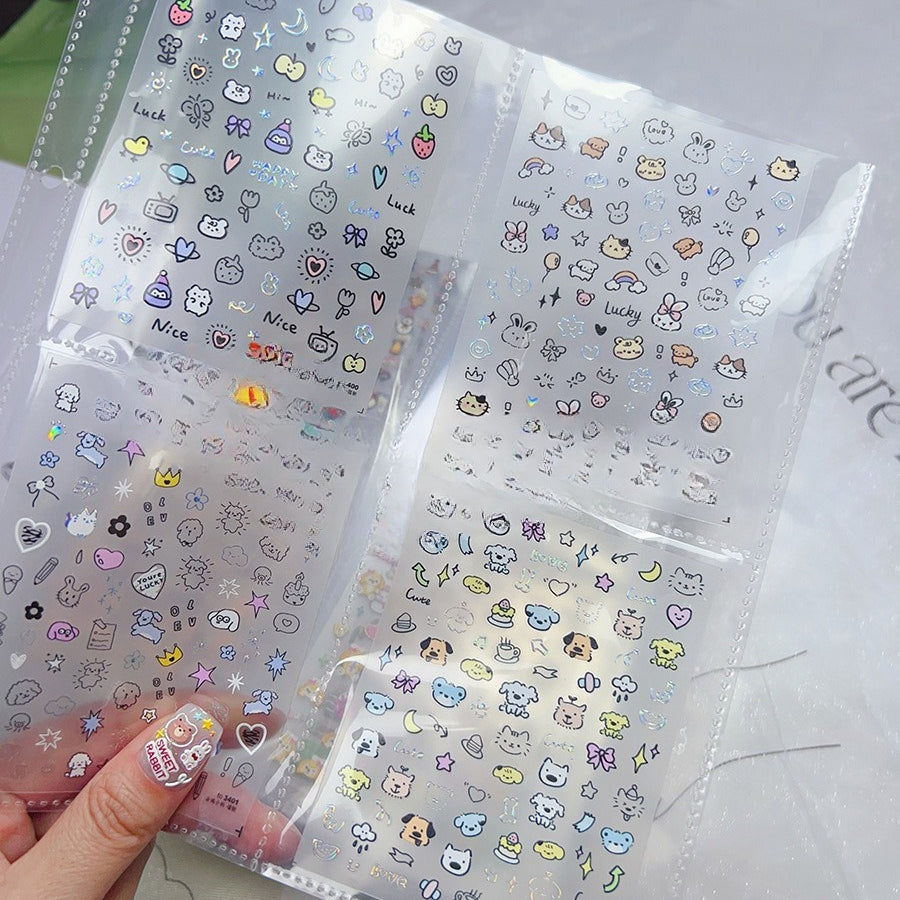 365nails: Álbum para Guardar Adesivos de Unha Tomoni