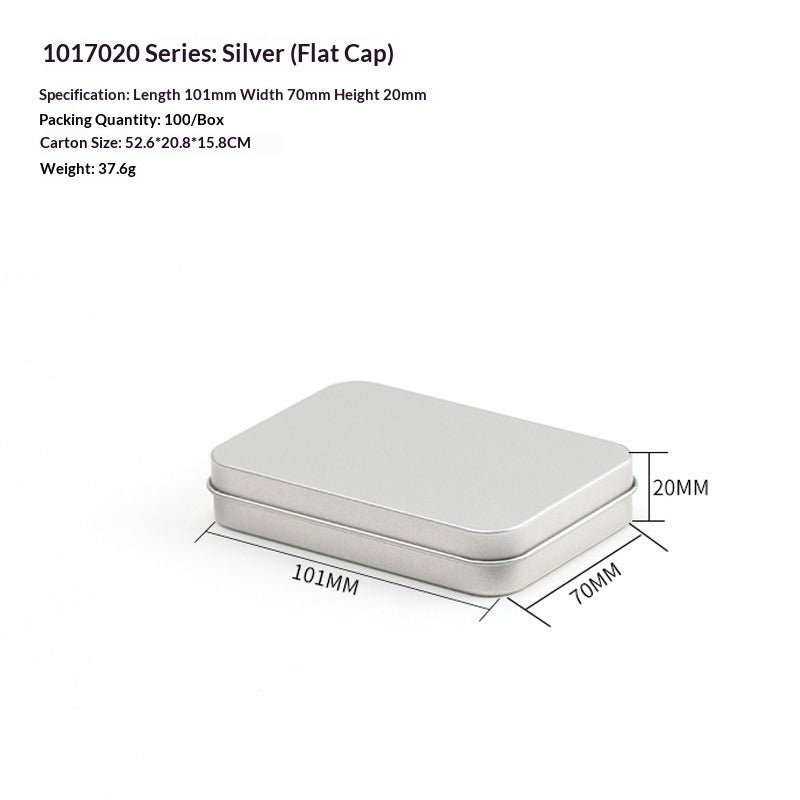 Custom Metal Press On Nail Storage Tin (MOQ=10)