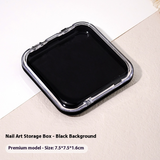 Acrylic s storage box Sold in packs of 3. Minimum order: 1 pack (3 pcs). Quantity = num of packs. Qty1 = 3pcs, Qty2 =6 pcs