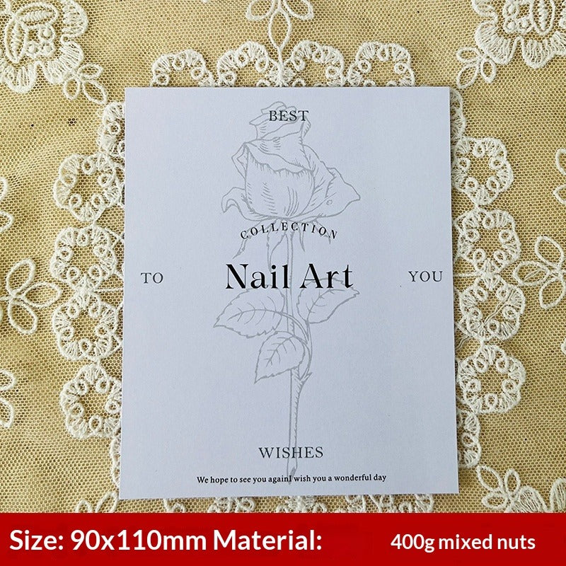 European Style Display Cards for Press On Nail Sets (MOQ=50)