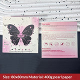 Classic White Display Cards for Press On Nail Sets (MOQ=50)