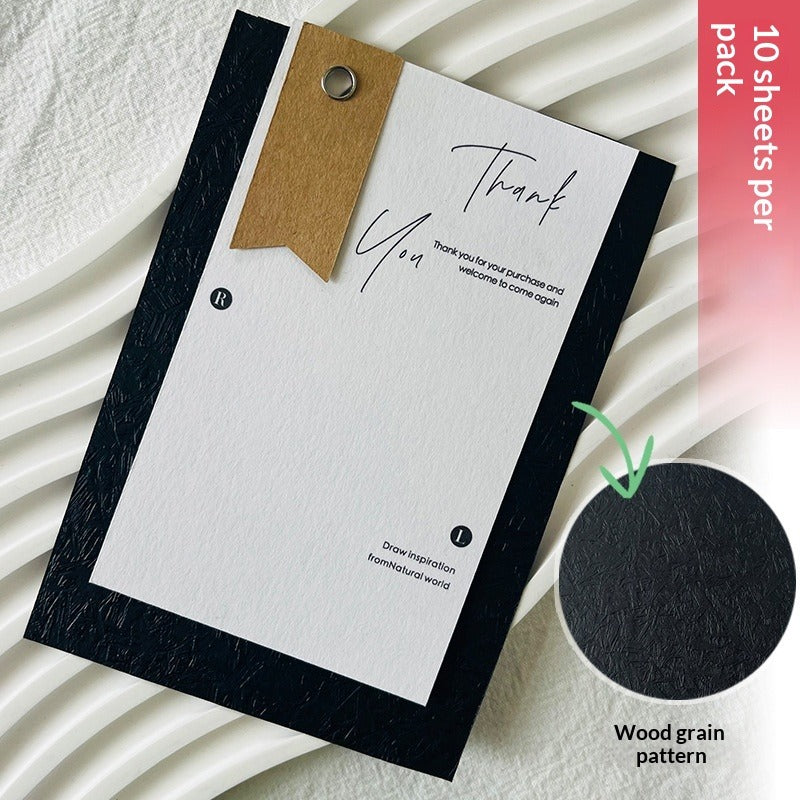 Luxury Rectangular Display Cards for Press On Nail Sets (MOQ=10)