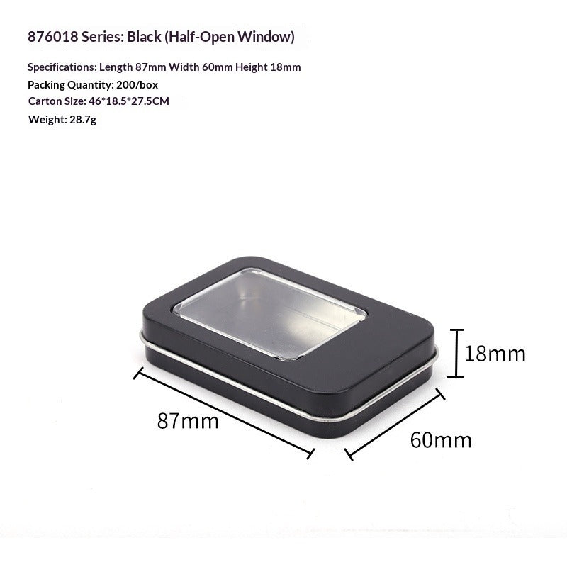 Custom Metal Press On Nail Storage Tin (MOQ=10)