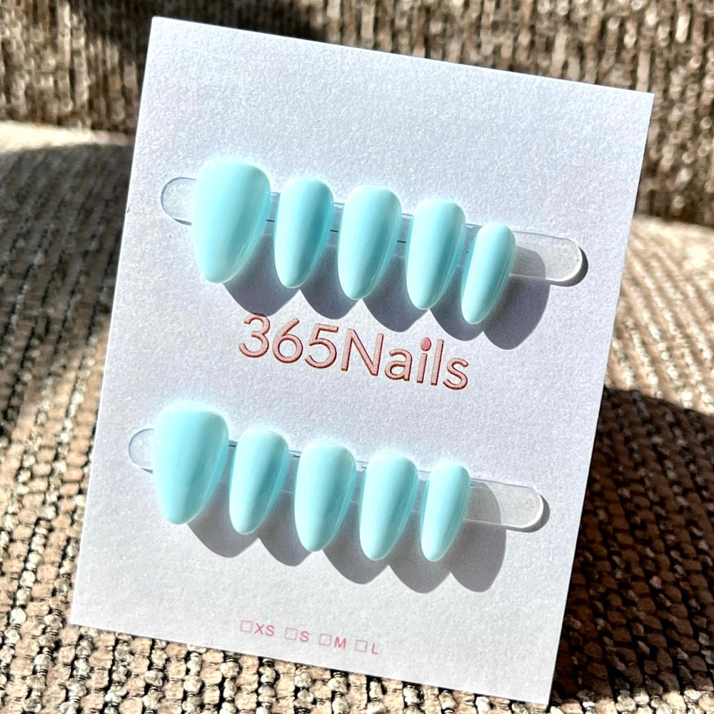 20 Colors Mega Palette - Premium Solid Handmade Nails (8 Shapes Available)