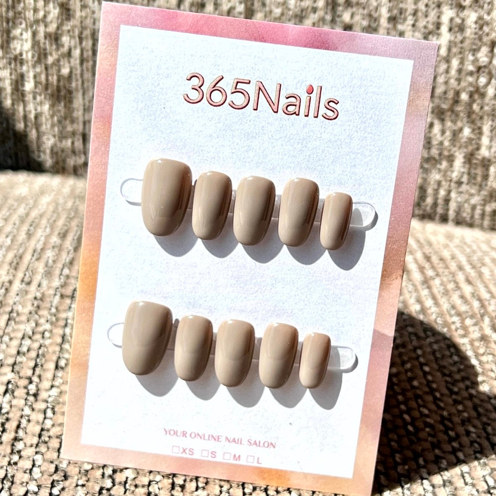 20 Colors Mega Palette - Premium Solid Handmade Nails (8 Shapes Available)