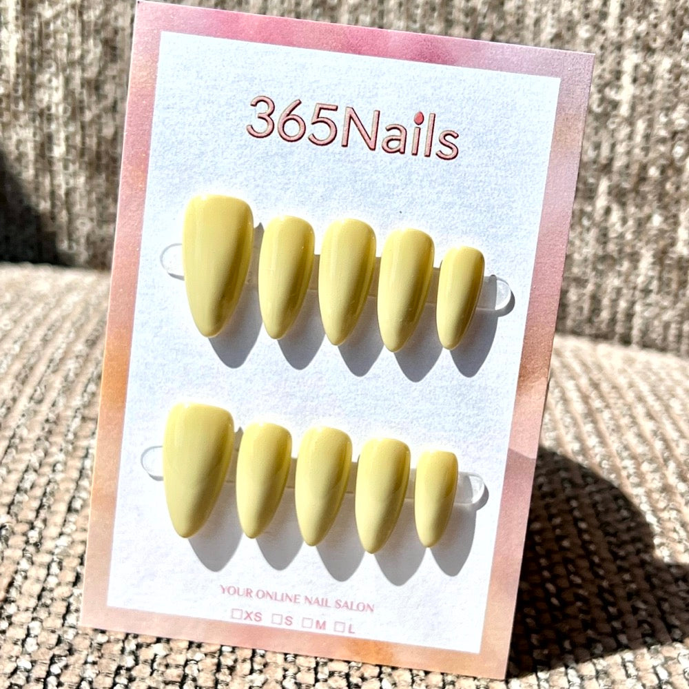 "20 Colors Mega Palette" - Premium Solid Handmade Nails (8 Shapes Available)