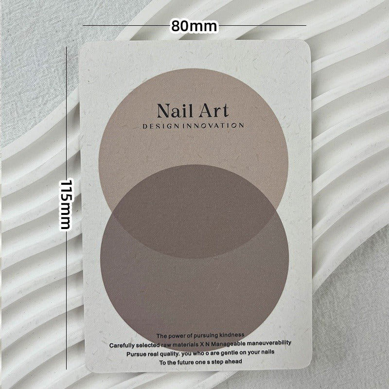 Custom Printed Display Cards for Press On Nail Packaging (MOQ=50)