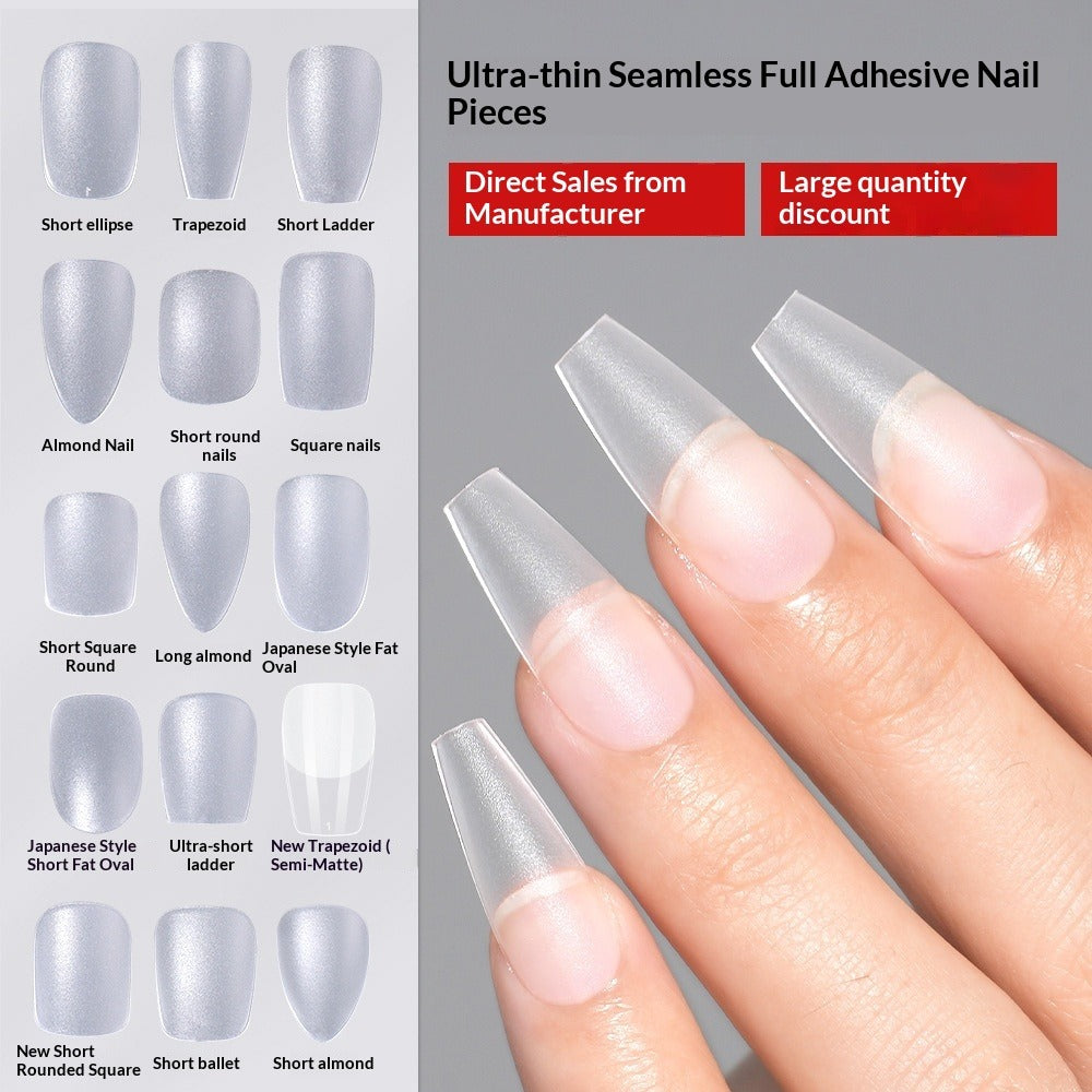 365nails Ultra-Thin Seamless Full-Cover Nail Tips | 12 Shapes for Press-On & Extensions