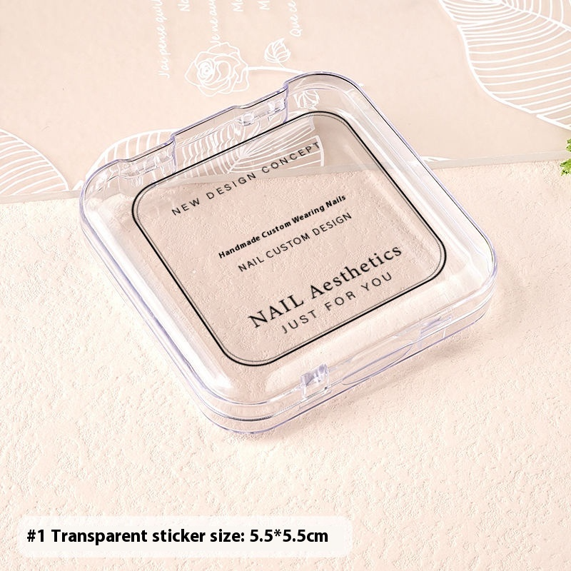 Acrylic press on nails storage box wholesale