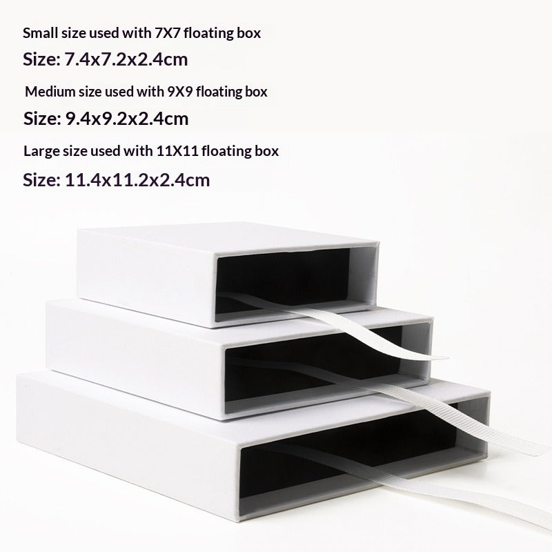 프레스온 네일 포장용 미니멀 투명 디스플레이 박스