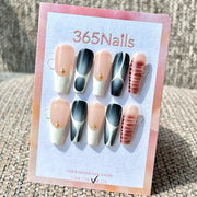 365nails: 「現代對比混搭」 – 棺材形手工製穿戴甲
