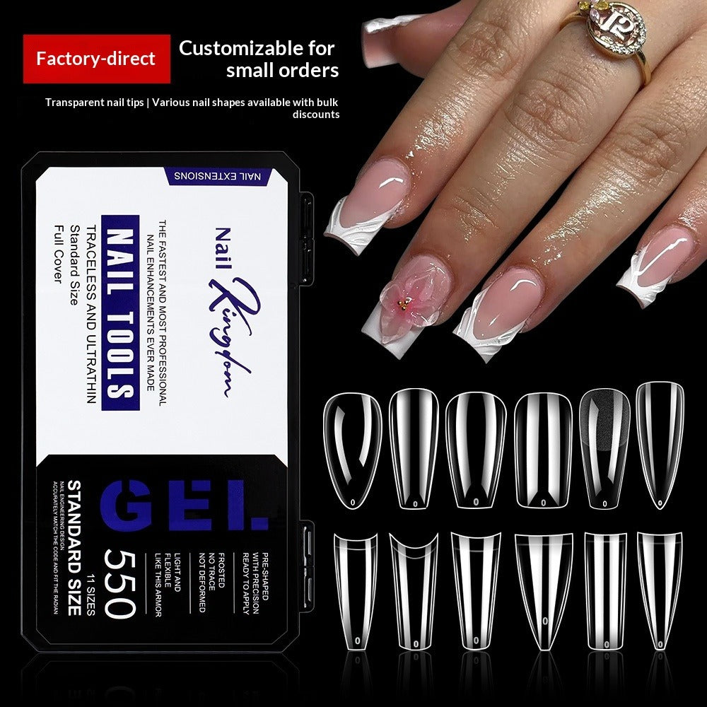 Pro Multi-Style Collection: "Gel Nail Tip Assortment" – Gel Nail Tips (550pcs)